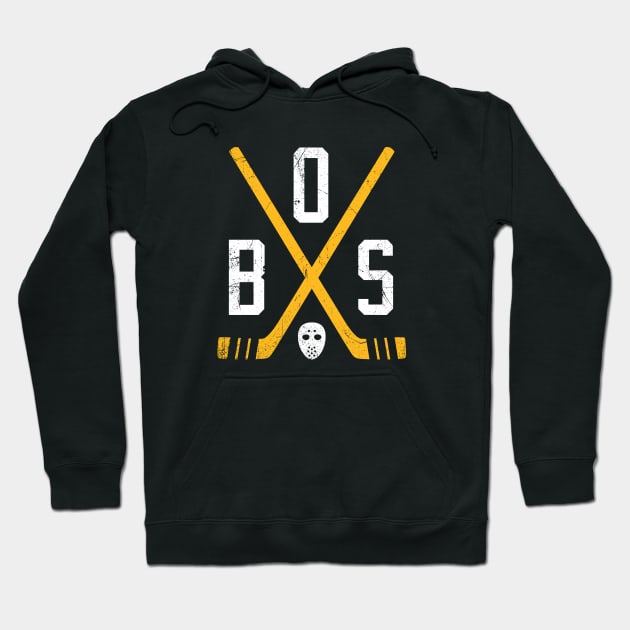 BOS Retro Sticks - Black Hoodie by KFig21